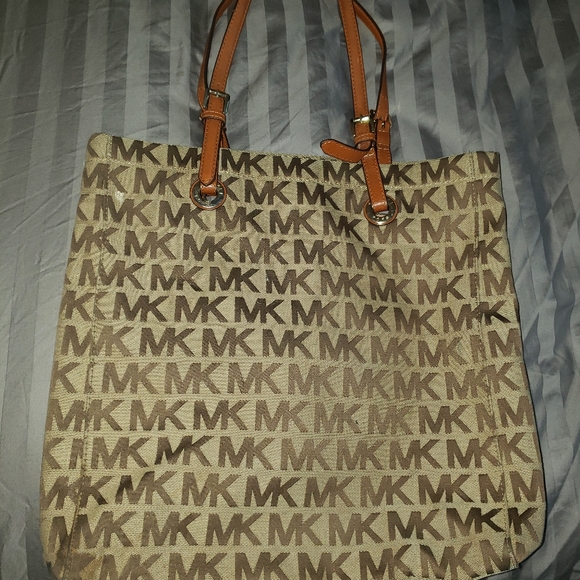 Michael kors jet set signature logo tote - Picture 2 of 2